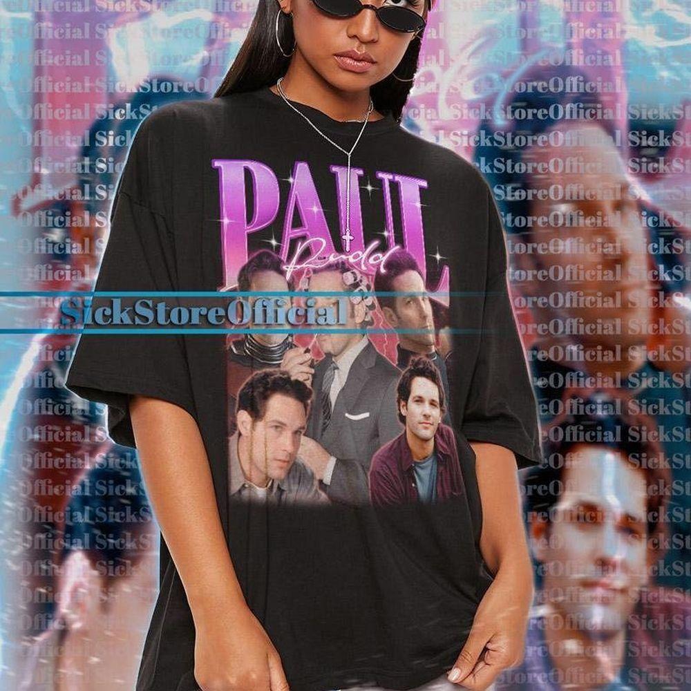 Paul Rudd American Actor Vintage 6 Vuitino Merch